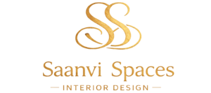 SaanviSpaces logo design